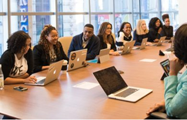 Fully staffed office